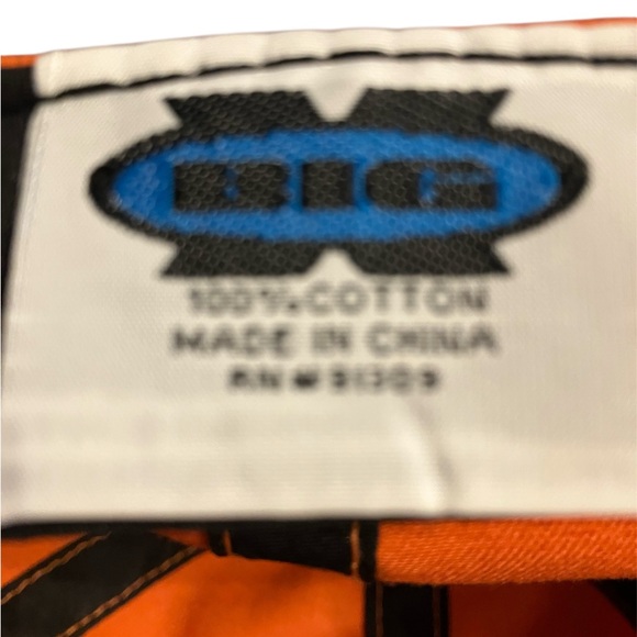 NWOT Big X Orange Baseball Cap – Adjustable Fit - Picture 6 of 6